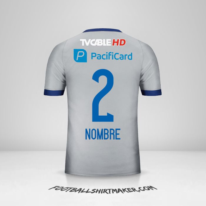 Jersey Emelec 2017 Visita -  nombre - 2