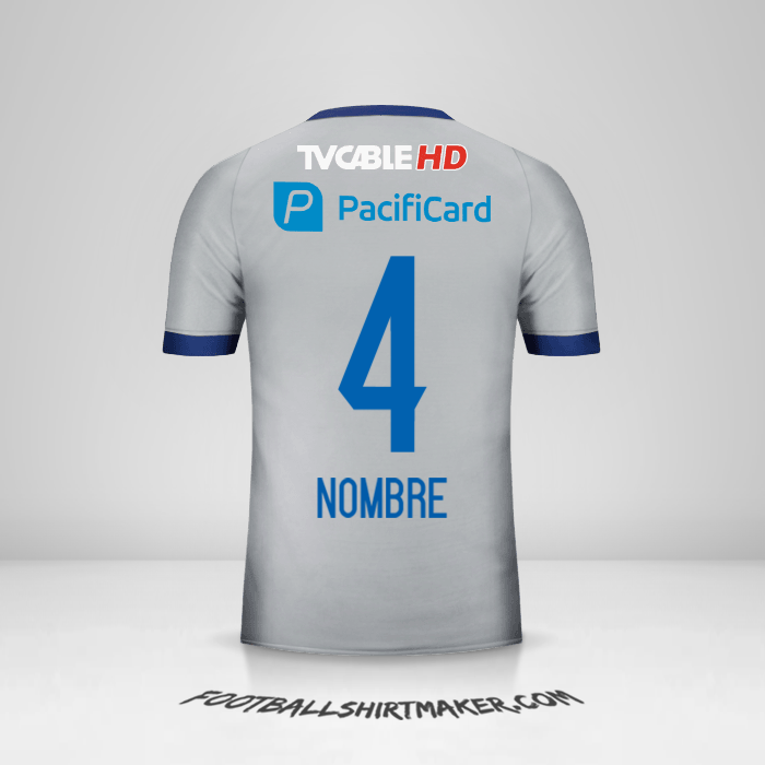 Jersey Emelec 2017 Visita -  nombre - 4