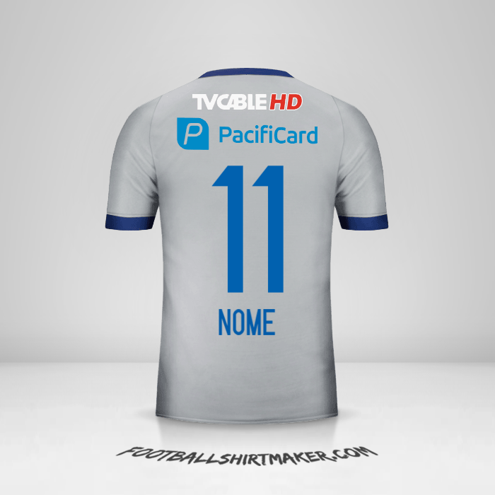 Camisola Emelec 2017 Alternativa -  nome - 11