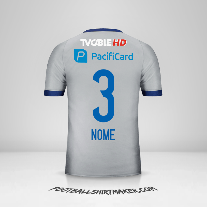 Camisola Emelec 2017 Alternativa -  nome - 3