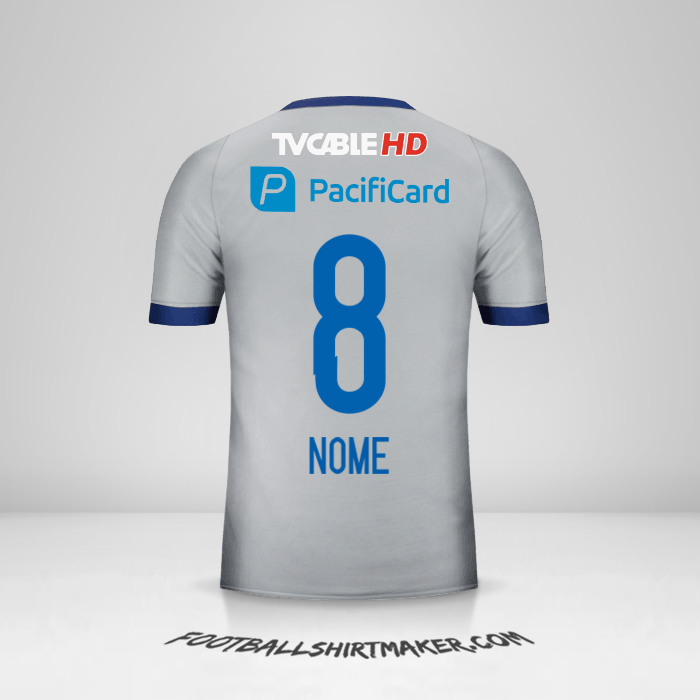 Camisola Emelec 2017 Alternativa -  nome - 8