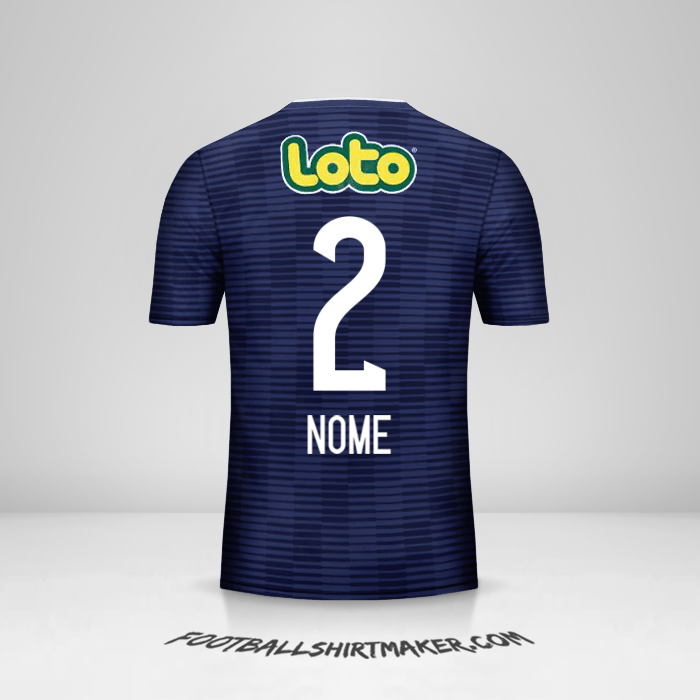 Maglia Universidad de Chile 2017/18 -  nome - 2