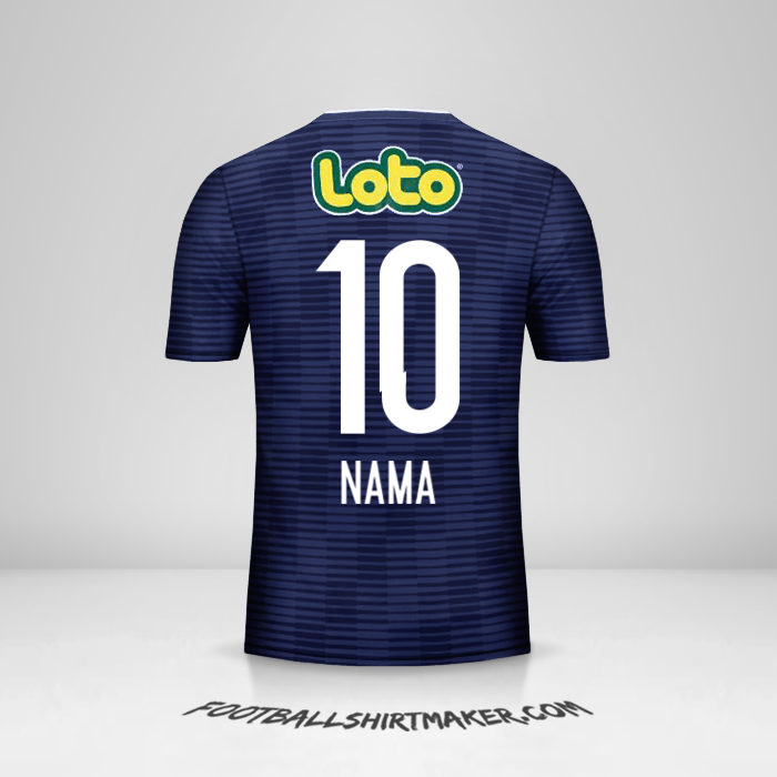 Jersey Universidad de Chile 2017/18 -  nama - 10