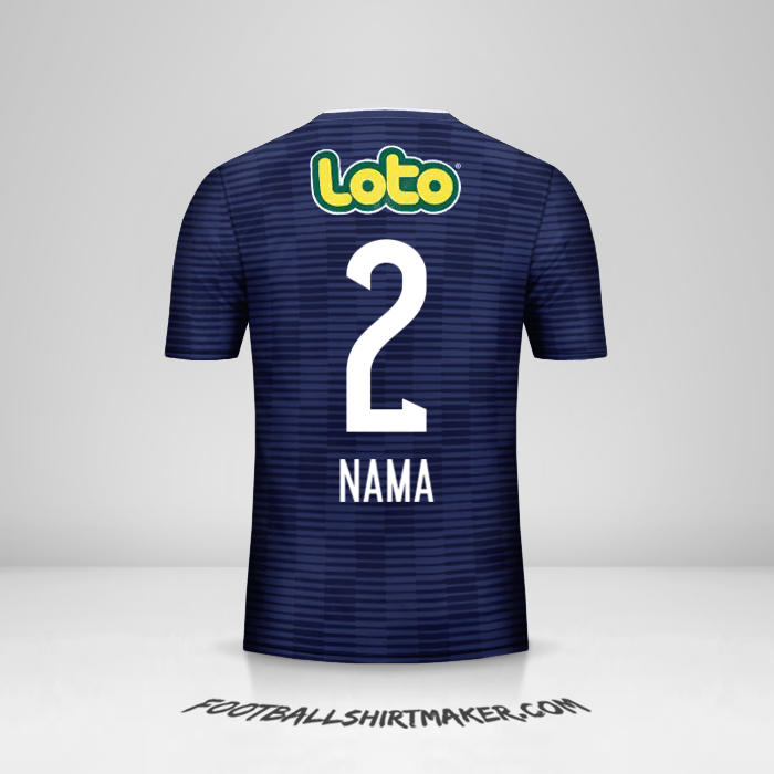 Jersey Universidad de Chile 2017/18 -  nama - 2