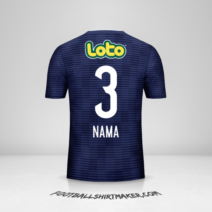 Jersey Universidad de Chile 2017/18 -  nama - 3