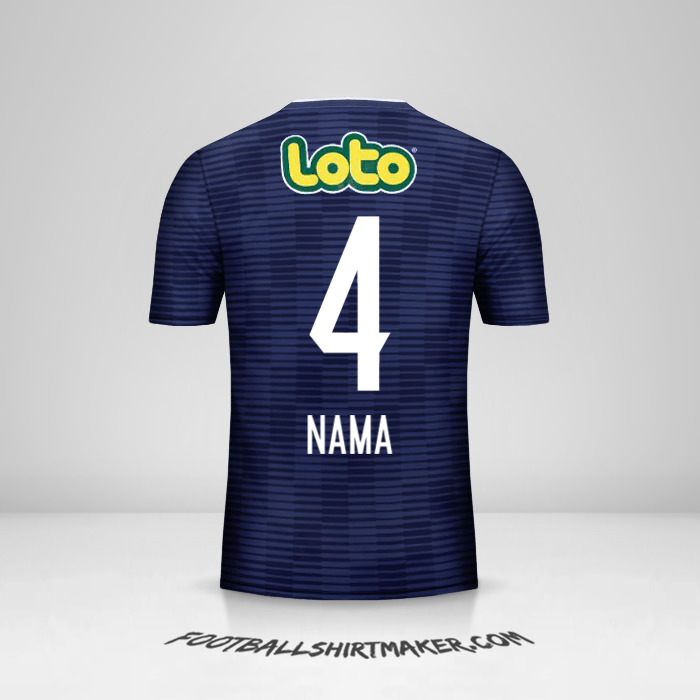 Jersey Universidad de Chile 2017/18 -  nama - 4