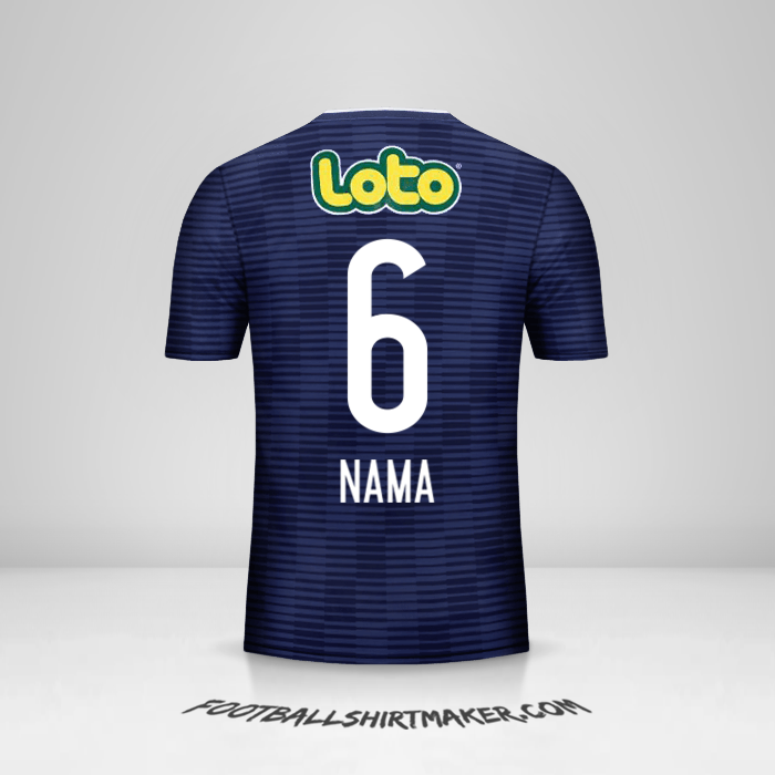 Jersey Universidad de Chile 2017/18 -  nama - 6
