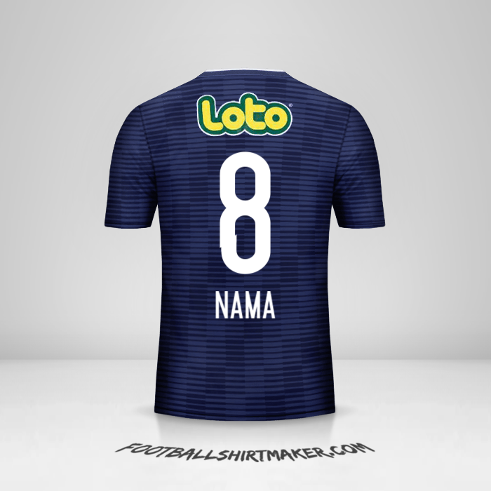 Jersey Universidad de Chile 2017/18 -  nama - 8