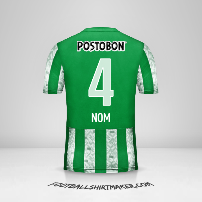 Maillot Atletico Nacional 2014 -  nom - 4