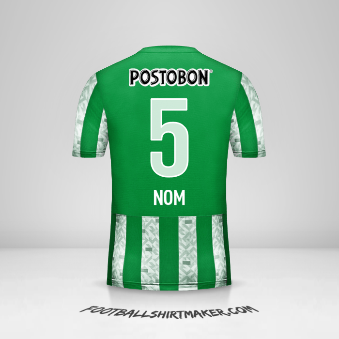 Maillot Atletico Nacional 2014 -  nom - 5