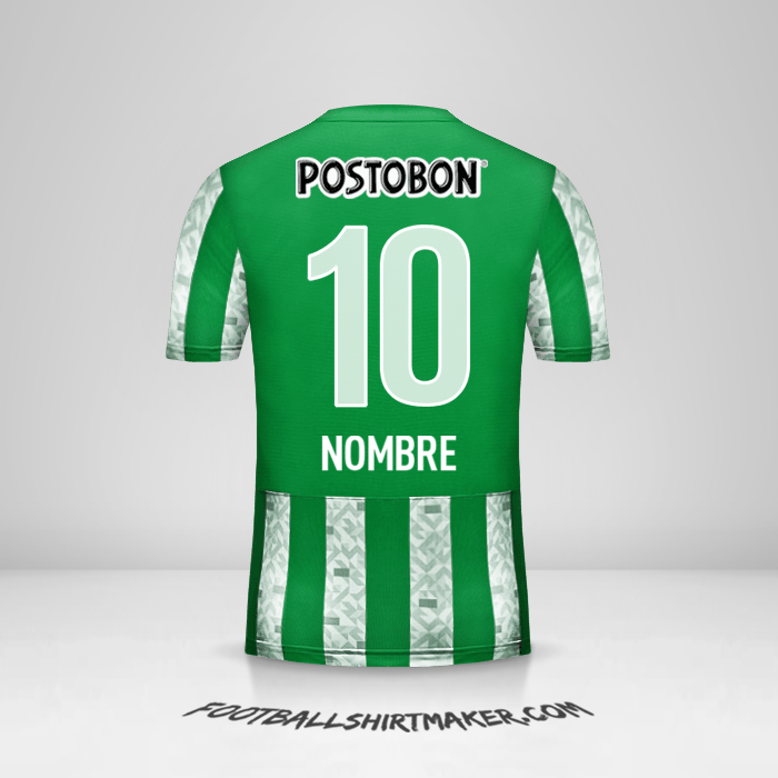 Camiseta Atletico Nacional 2014 -  nombre - 10