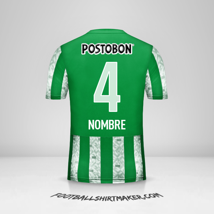 Jersey Atletico Nacional 2014 -  nombre - 4
