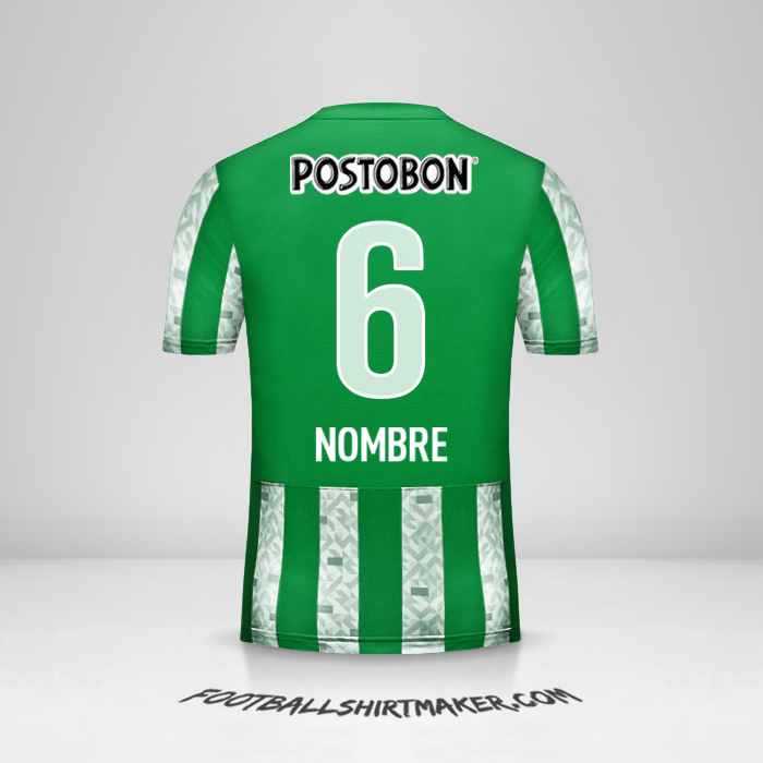 Jersey Atletico Nacional 2014 -  nombre - 6