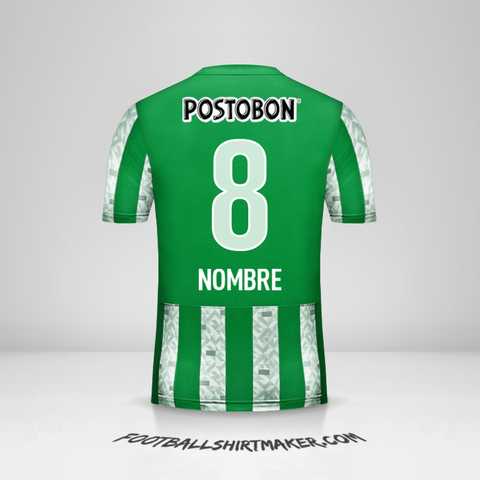 Jersey Atletico Nacional 2014 -  nombre - 8