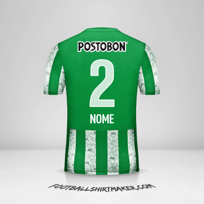 Camisola Atletico Nacional 2014 -  nome - 2
