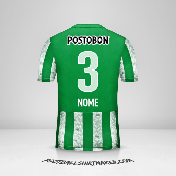 Camisa Atletico Nacional 2014 -  nome - 3