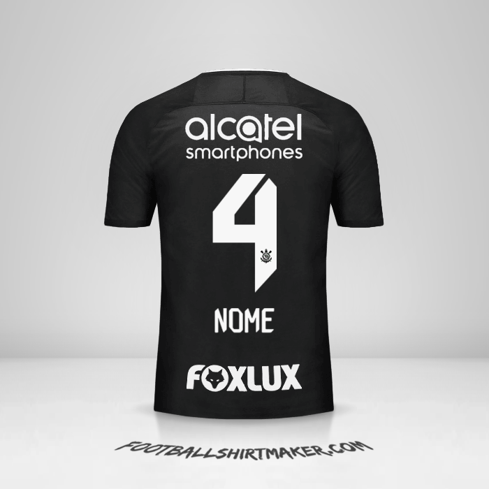 Maglia Corinthians 2017/18 Seconda -  nome - 4
