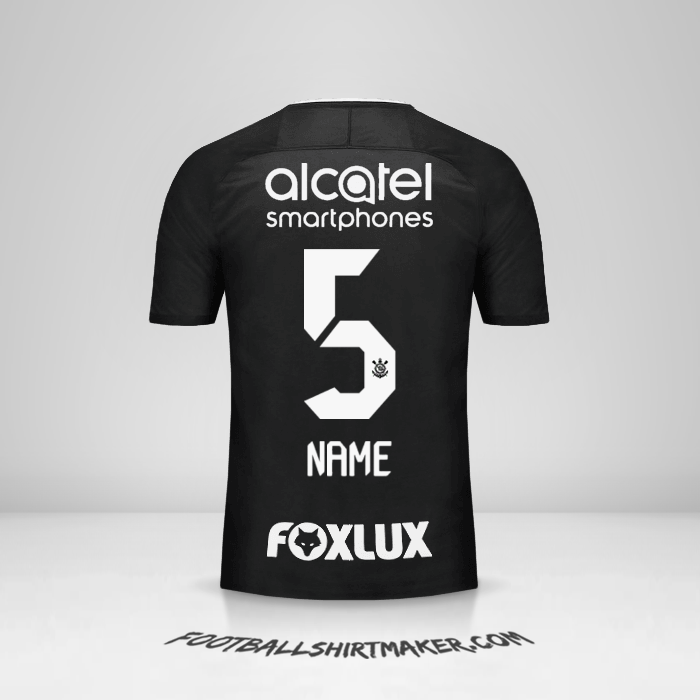 Jersey Corinthians 2017/18 Away -  name - 5