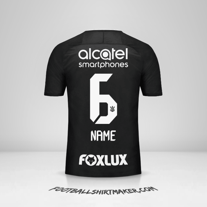 Shirt Corinthians 2017/18 Away -  name - 6