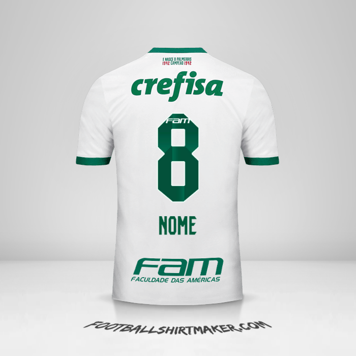 Camisa Palmeiras 2017 Alternativa -  nome - 8