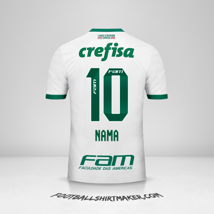 Jersey Palmeiras 2017 Alternatif -  nama - 10