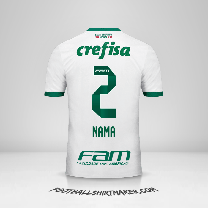Jersey Palmeiras 2017 Alternatif -  nama - 2