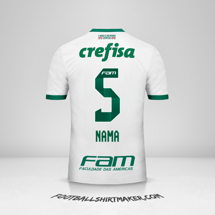 Jersey Palmeiras 2017 Alternatif -  nama - 5