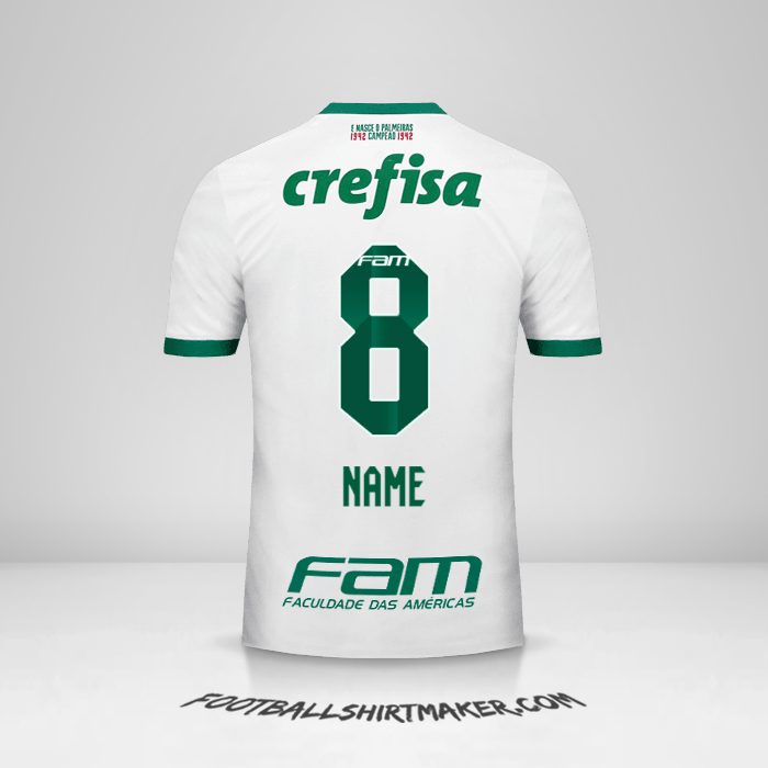 Shirt Palmeiras 2017 Away -  name - 8