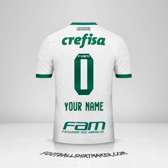 Jersey Palmeiras 2017 II -  your name - 0