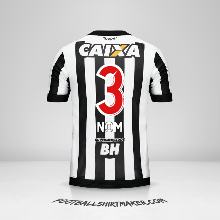 Maillot Atletico Mineiro 2017 -  nom - 3