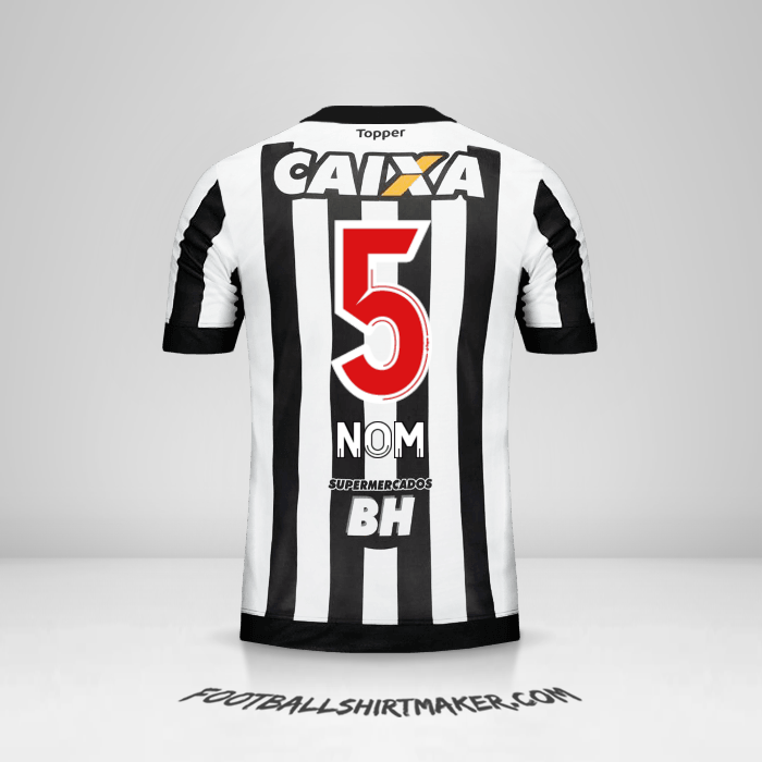 Maillot Atletico Mineiro 2017 -  nom - 5