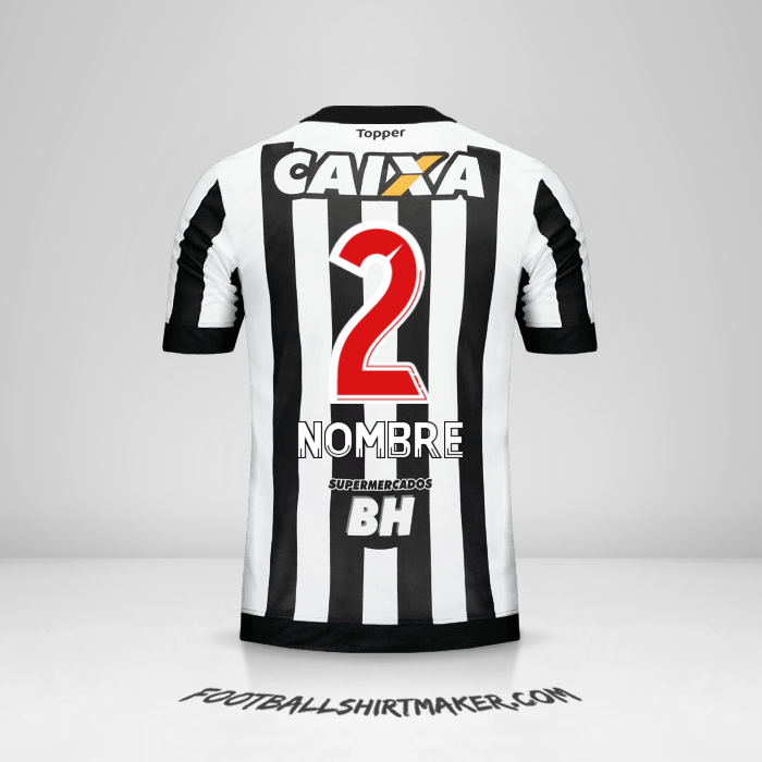 Jersey Atletico Mineiro 2017 -  nombre - 2