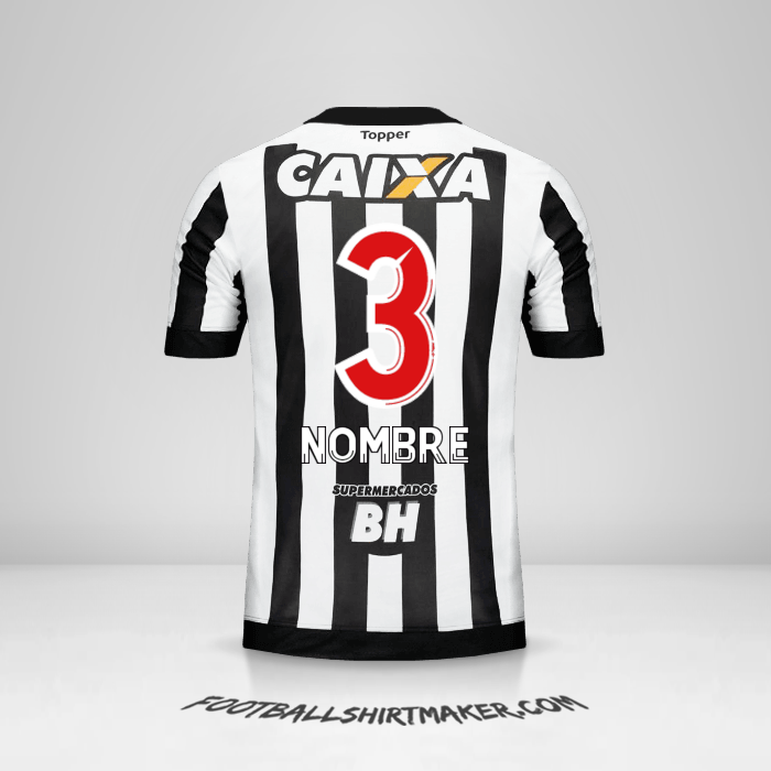 Jersey Atletico Mineiro 2017 -  nombre - 3
