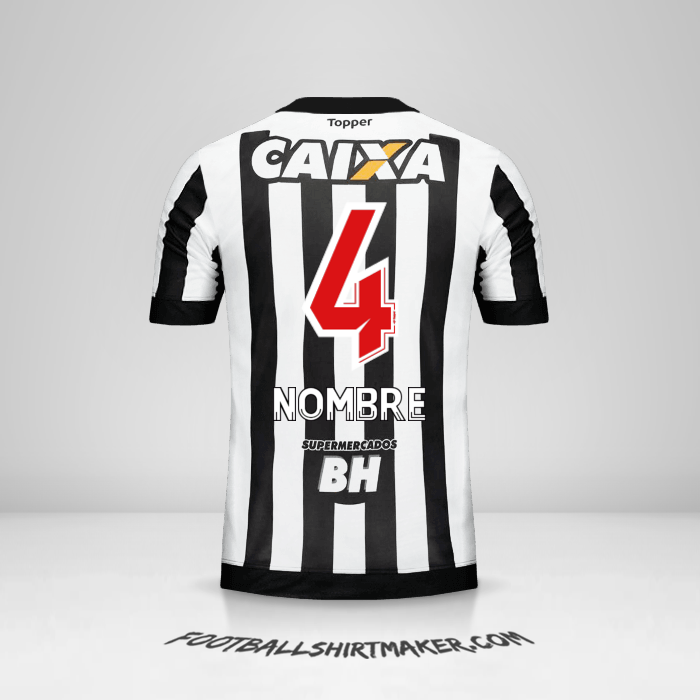 Camiseta Atletico Mineiro 2017 -  nombre - 4