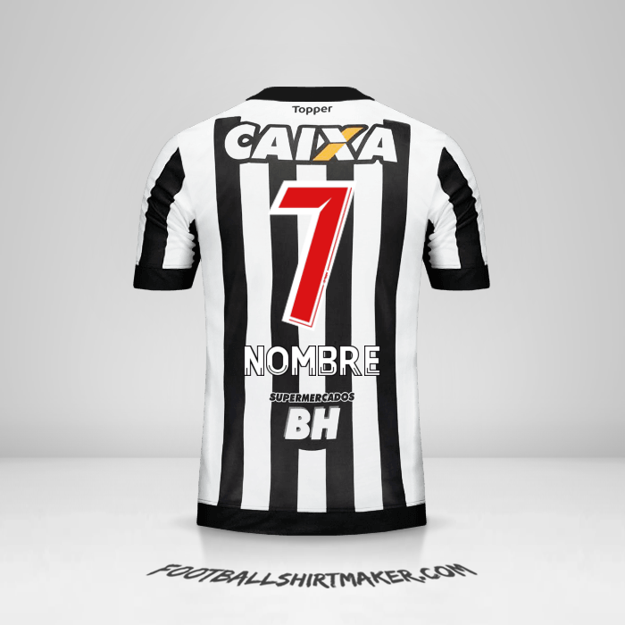 Jersey Atletico Mineiro 2017 -  nombre - 7