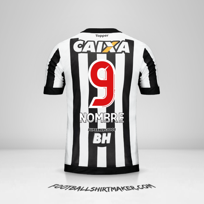 Jersey Atletico Mineiro 2017 -  nombre - 9