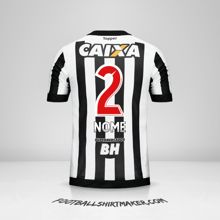 Maglia Atletico Mineiro 2017 -  nome - 2