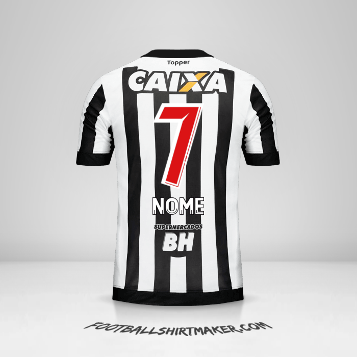 Camisola Atletico Mineiro 2017 -  nome - 7