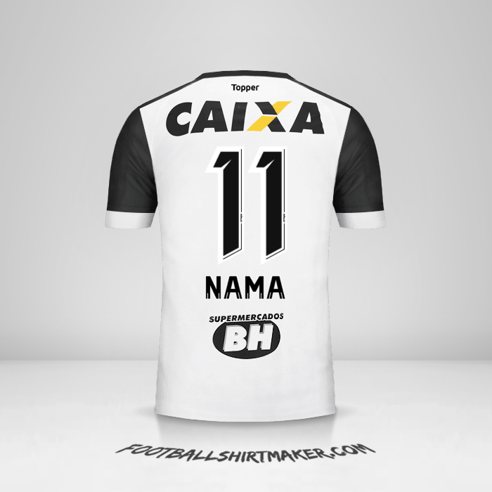 Jersey Atletico Mineiro 2017 Alternatif -  nama - 11