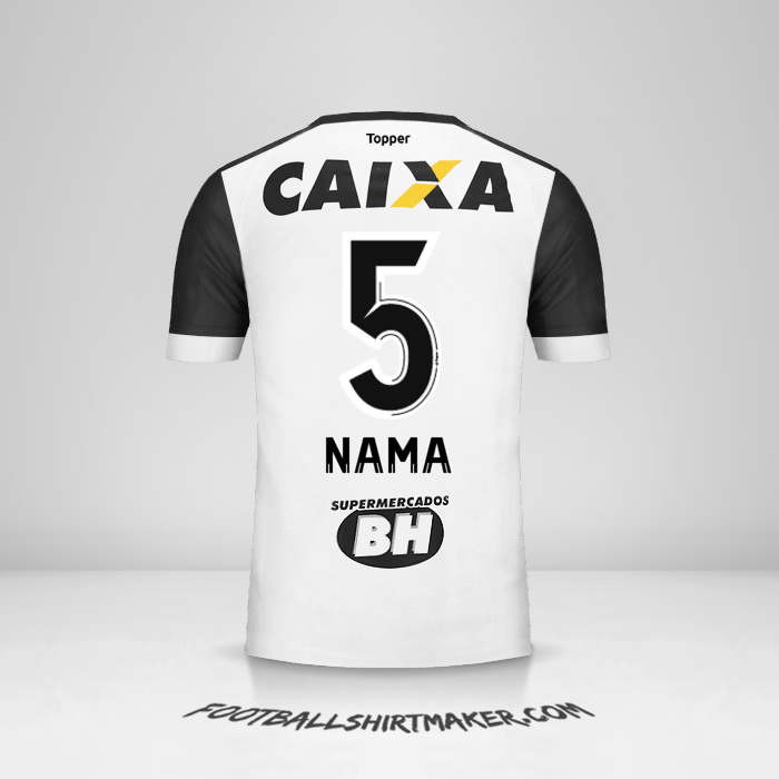 Jersey Atletico Mineiro 2017 Alternatif -  nama - 5