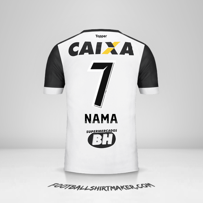 Jersey Atletico Mineiro 2017 Alternatif -  nama - 7