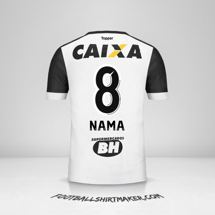 Jersey Atletico Mineiro 2017 Alternatif -  nama - 8