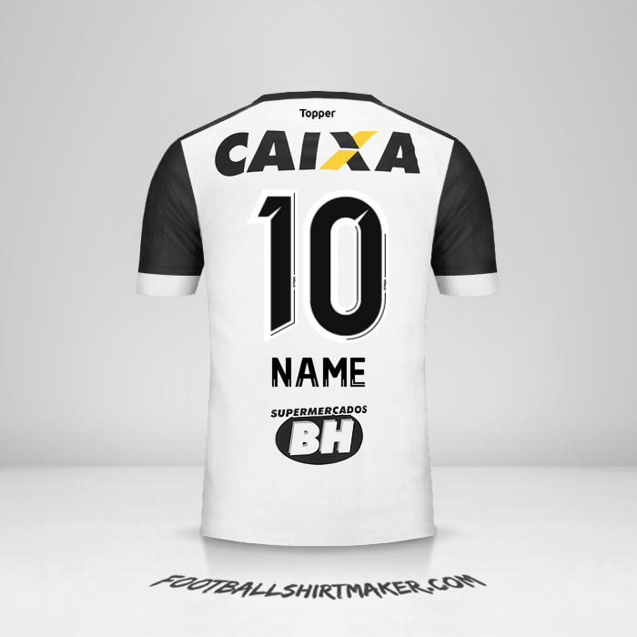 Shirt Atletico Mineiro 2017 Away -  name - 10
