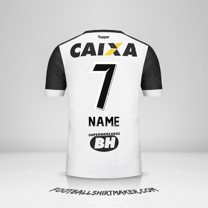 Jersey Atletico Mineiro 2017 Away -  name - 7