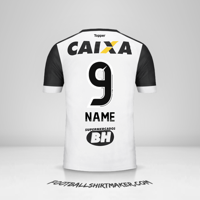 Shirt Atletico Mineiro 2017 Away -  name - 9