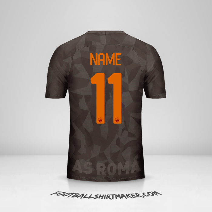 Shirt AS Roma 2017/18 Third -  name - 11