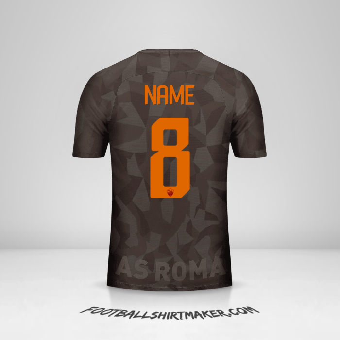 Shirt AS Roma 2017/18 Third -  name - 8