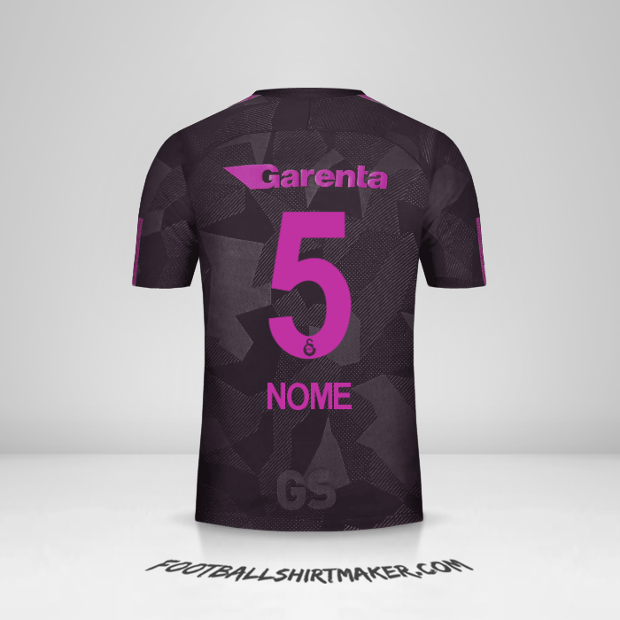 Maglia Galatasaray SK 2017/18 Terza -  nome - 5