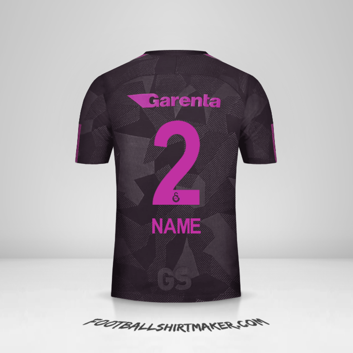Shirt Galatasaray SK 2017/18 Third -  name - 2