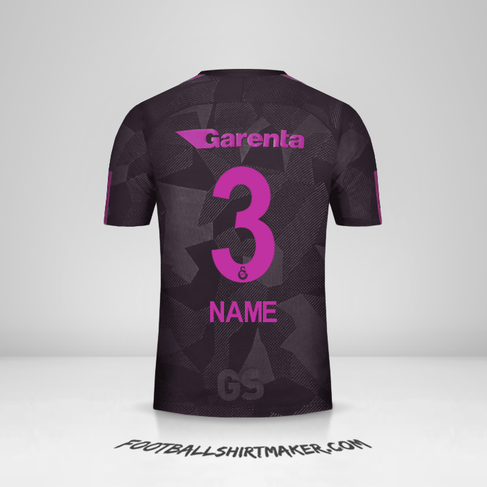 Jersey Galatasaray SK 2017/18 Third -  name - 3